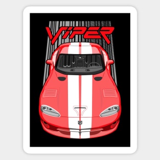 Viper SR II-1996-2002-red and white Sticker